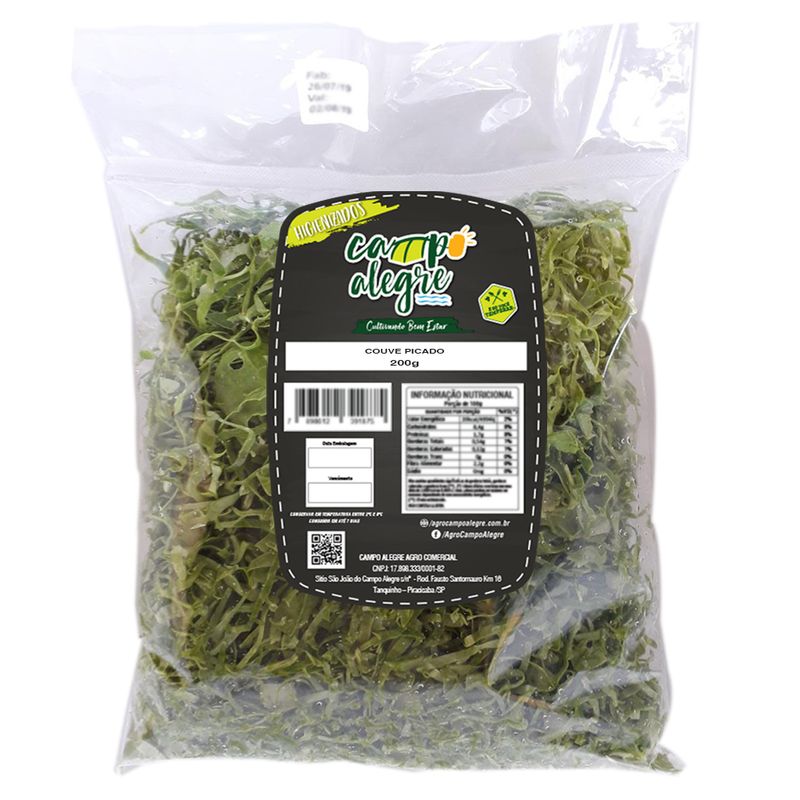 Couve Picada Campo Alegre 200g (7898938981811)