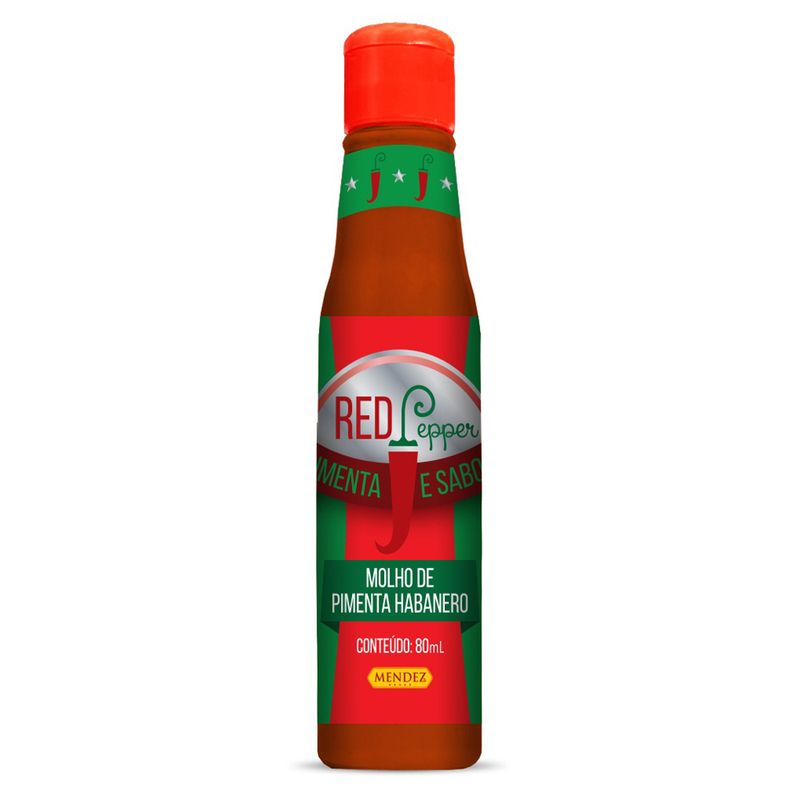 Molho Pimenta Red Pepper Mendez 80ml Tradicional (7898943849205)