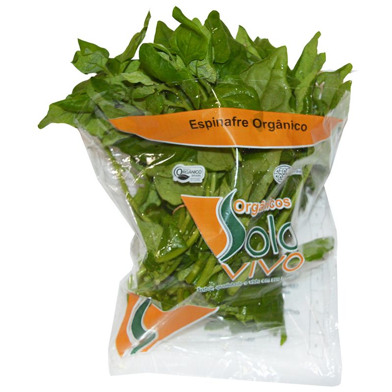 Espinafre Organico Solo Vivo (7898939010183)