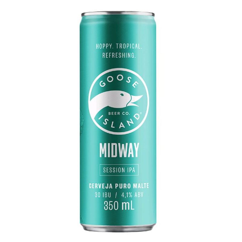 Cerveja Goose Island Midway Lata Sleek 350ml (7891991298582)