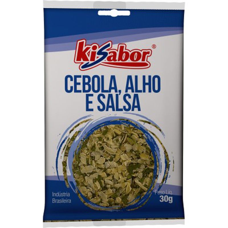 Alho Cebola E Salsa Kisabor 30g (7898416523861)