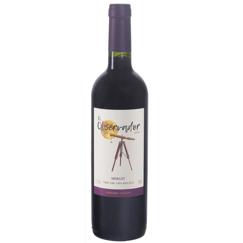 Vinho Uruguaio El Observador 750ml Merlot (7730931131896)
