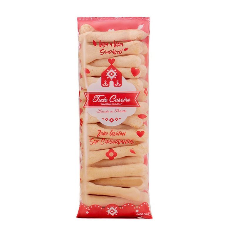 Biscoito Polvilho Tudo Caseiro 100g (748283255662)