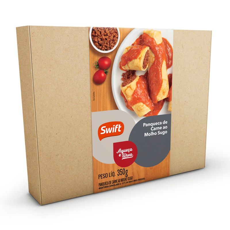 Prato Pronto Swift 350g Panqueca Carne Ao Molho Sugo (7899567237522)