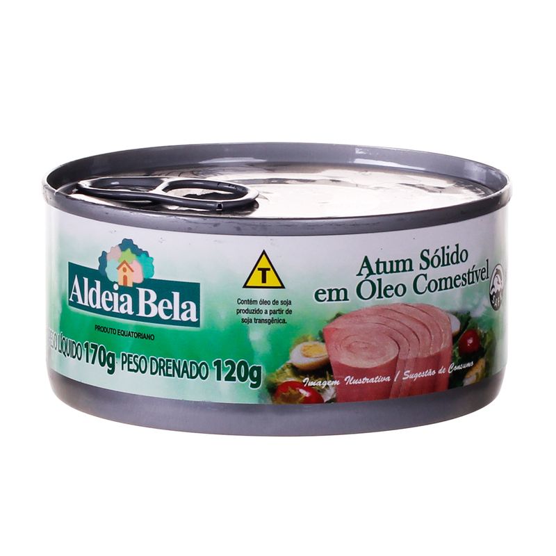 Atum Aldeia Bela Solido Óleo 170G (7898111551022)