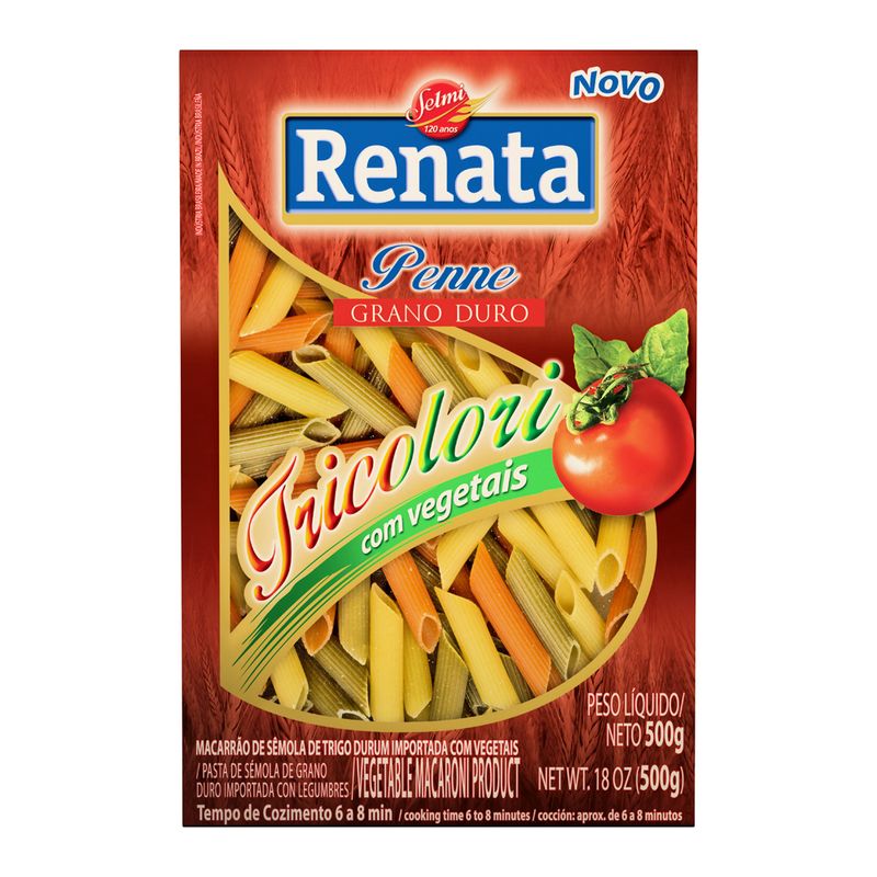 MAC-G.DUR-RENATA-500G-PENNE-TRICOLORI