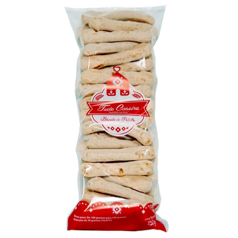 Biscoito Polvilho Tudo Caseiro 150g (742832556613)