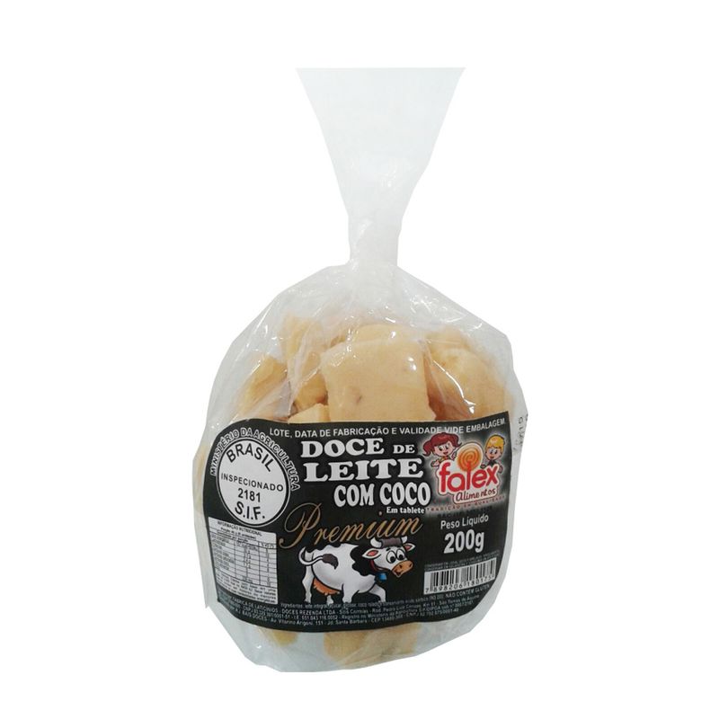 Doce Leite Com Coco Falex 200g (7898206180175)