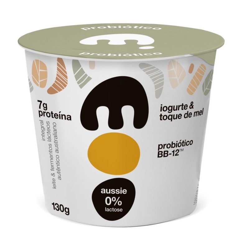 Iogurte Tipo Australiano Moo Sem Lactose Mel 130g (7898964946358)