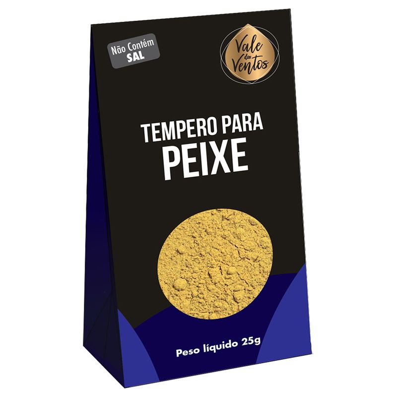 Tempero Para Peixe Vale Dos Ventos 25g (7898970769279)