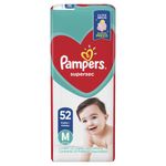 FRALDA-PAMPERS-SUPERS-HIPER-C-52-M