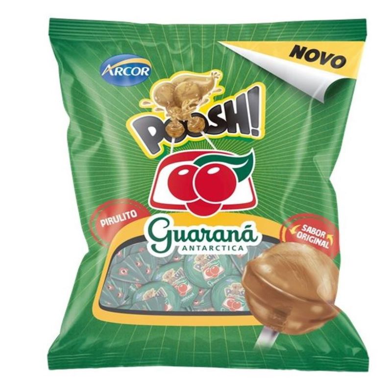 Pirulito Poosh Guaraná 120g (7891118025770)