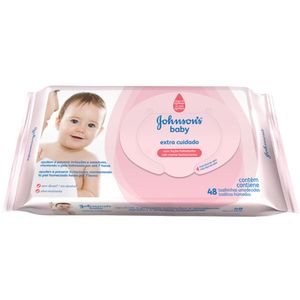 Lenco Umedecidos Johnsons Baby C/48 Extra Cuidado