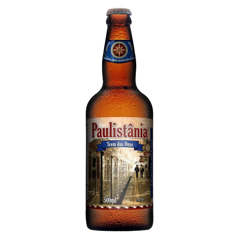 Cerveja Paulistânia Trem Das Onze 500ml (7898648690355)