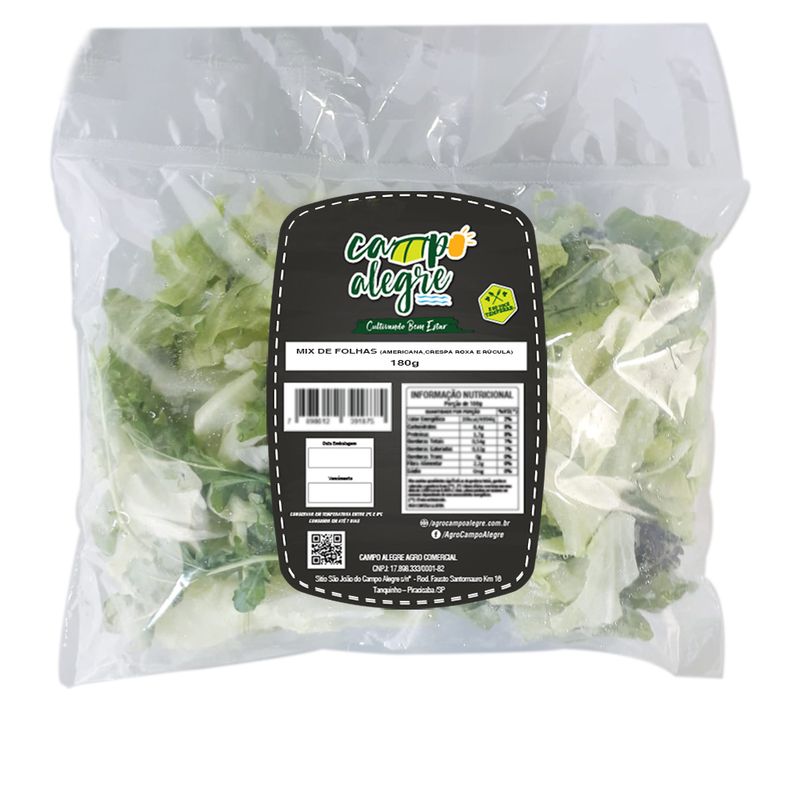 Mix Folhas Campo Alegre 180g (7898612391998)