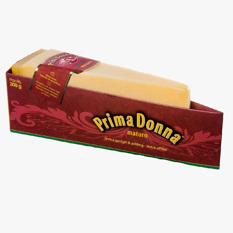 Queijo vermelho fracionado Prima Donna 200g (7898963213437)