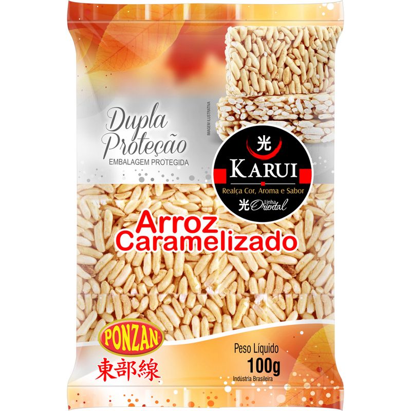 Arroz Caramelizado Karui 100g (7898270967702)