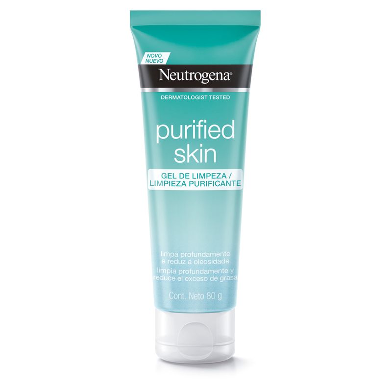 Gel Limpeza Neutrogena 80g Purified Skin (7891010245207)