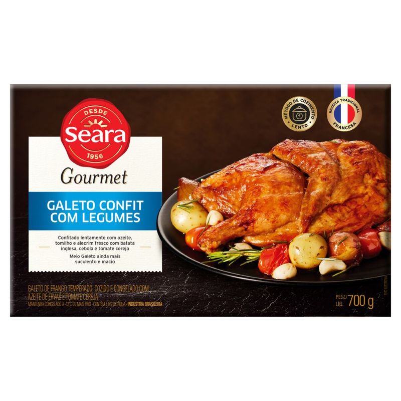 Galeto confit Seara Gourmet 700g (7894904269624)