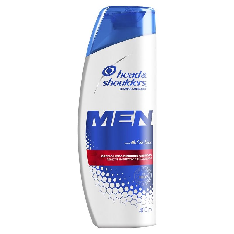 Shampoo Anticaspa Head & Shoulders Men Com Old Spice 400ml (7500435187886)