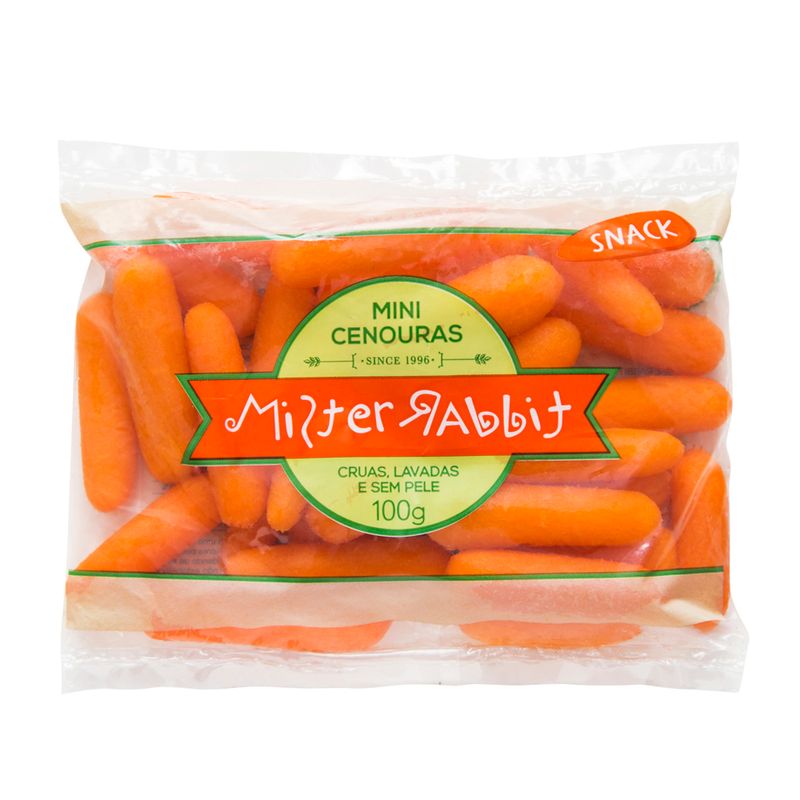 Cenoura Baby Snack Pacote 100g (7898152920085)