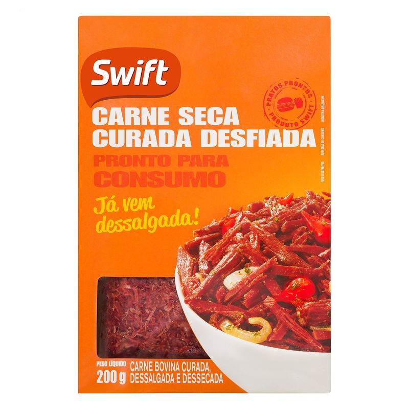 Carne Seca Swift Desfiada 200g (7899567235405)
