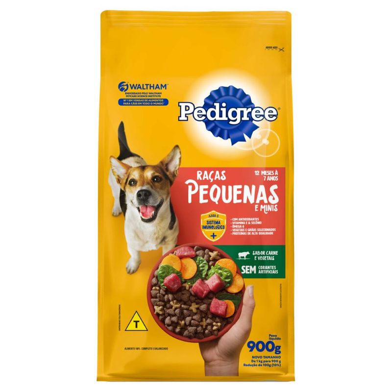 ALIM-CAO-PEDIGREE-900G-RACAS-PEQ-CARN-VEG