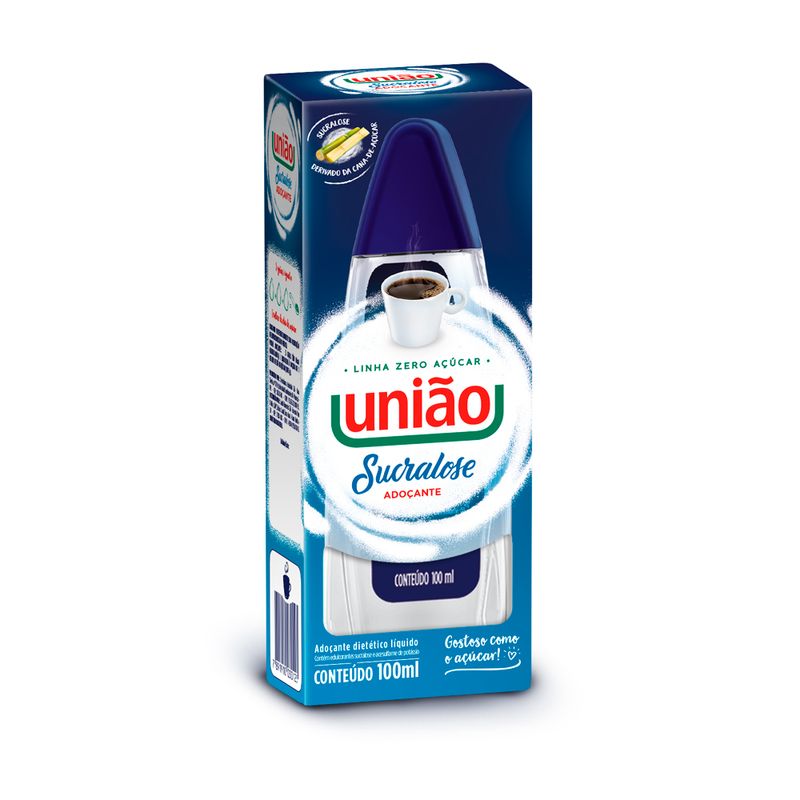 Adocante Liquido União 100ml Sucralose (7891910030125)