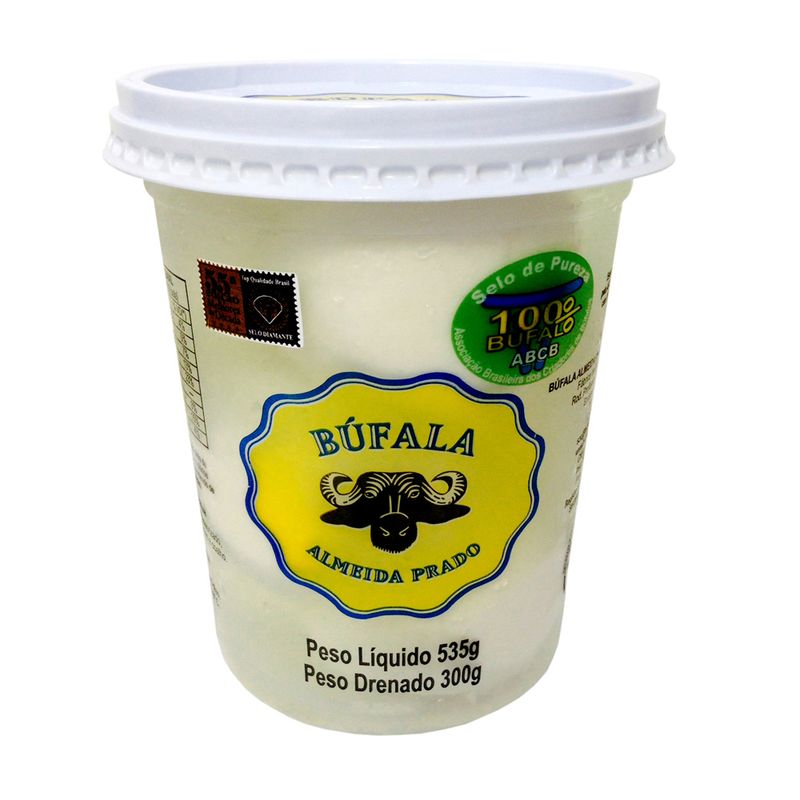 Queijo Mussarela Bufala A Prado 250g Bola Pote (7898266070102)