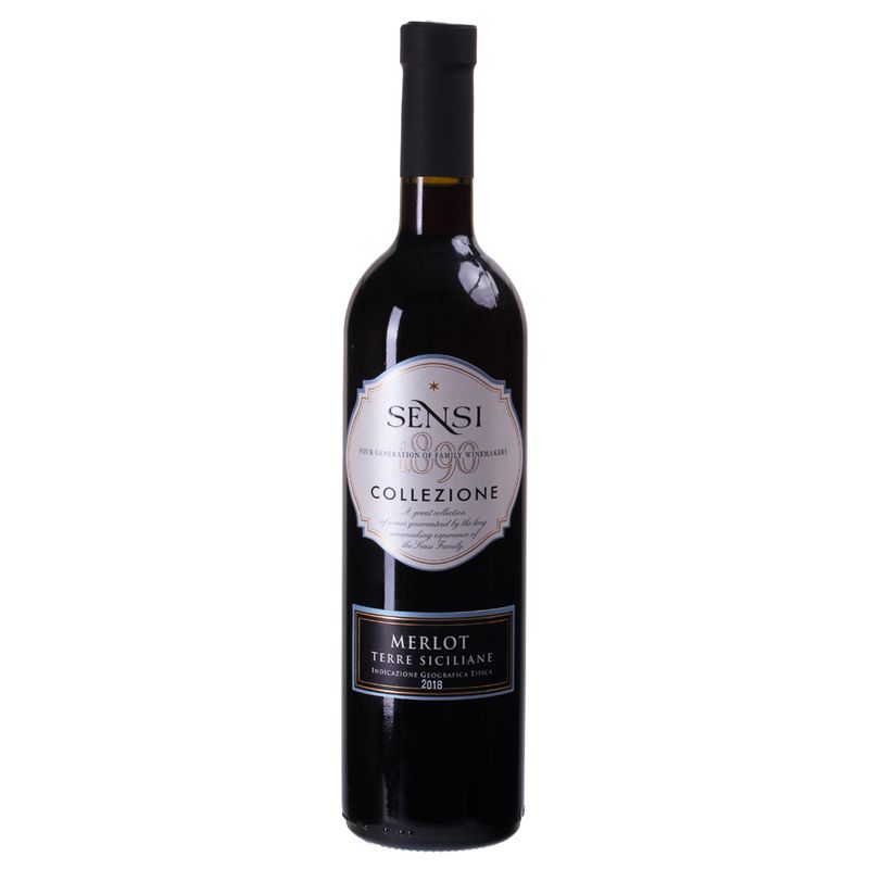 Vinho Italiano Sensi Merlot Terre 750ml (8002477172954)