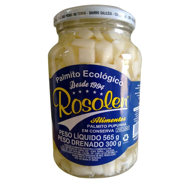 Palmito Rosolen Picado 300G (7898231300029)
