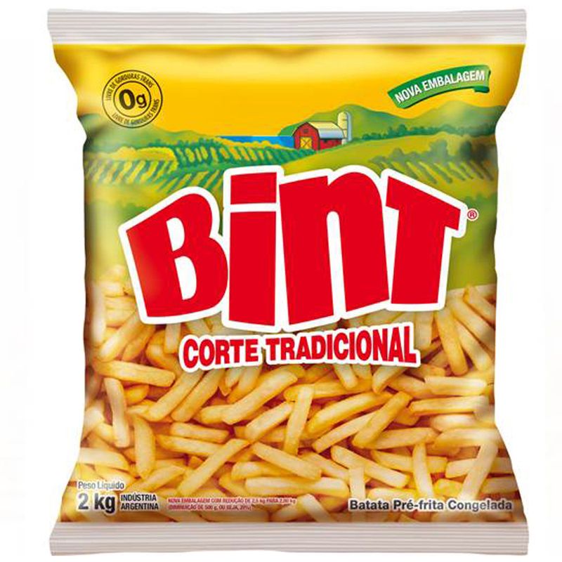 Batata Congelada Bint Palito 2kg (7797906001738)