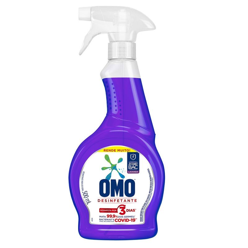 Desinfetante Omo Gatilho Lavanda 500ml (7891150078857)