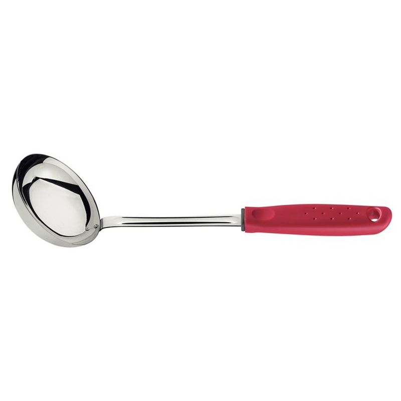 Concha Inox Tramontina Utilita Vermelha (7891112172197)