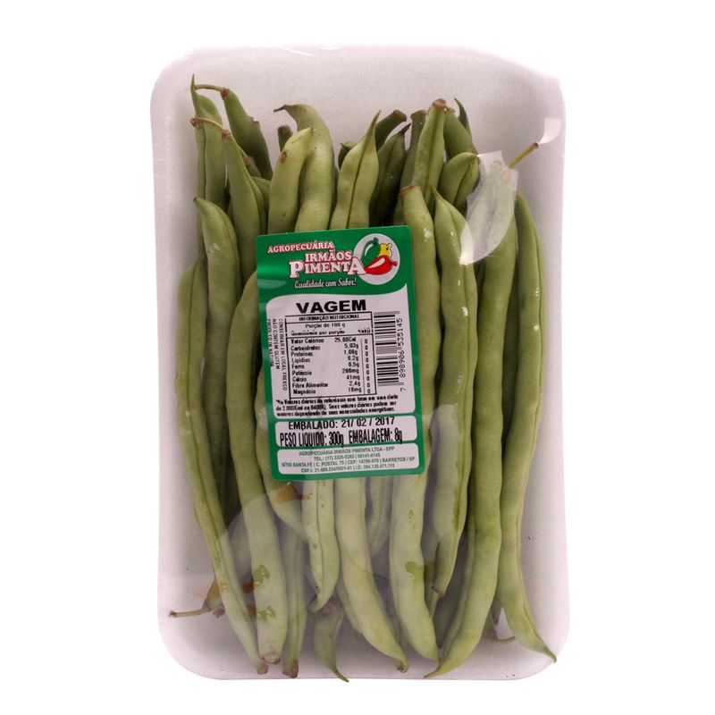 Vagem Irmãos Pimenta Bandeja 300g (7898906535145)