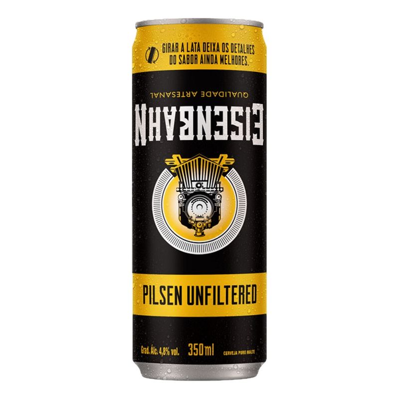 Cerveja Eisenbahn Unfiltered 350ml Lata (7898367984384)