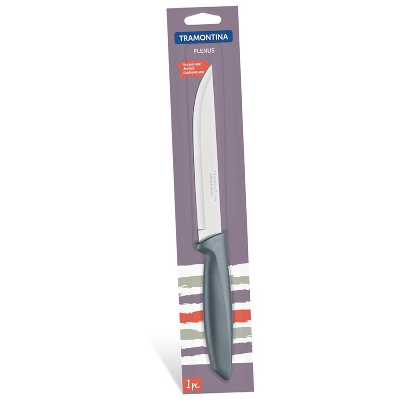 Faca Cozinha Tramontina Inox Plenus Cinza (7891112225619)