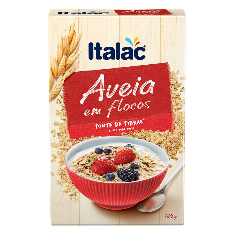 Aveia Italac Flocos 165g (7898080642936)