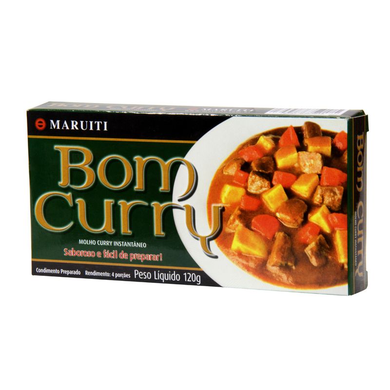 Caldo Tablete Karui Bom Curry 120g (7898270963049)