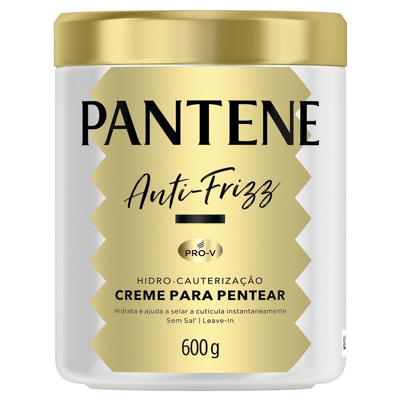 Creme Para Pentear Pantene Anti Frizz 600g (7500435159920)
