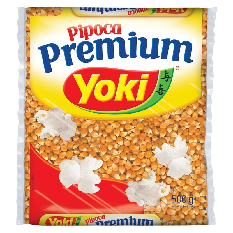 Milho de pipoca Yoki 500g (7891095100668)