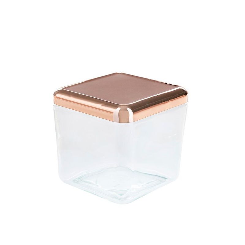 Pote Vidro Tendenza Invicta Metalizado Gold 1,3L (7891691013959)