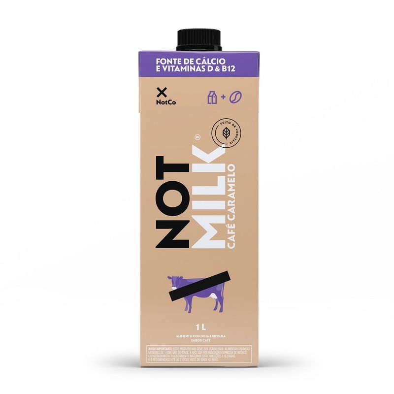 Bebida Not Milk Café Caramelo 1L (7898686950336)