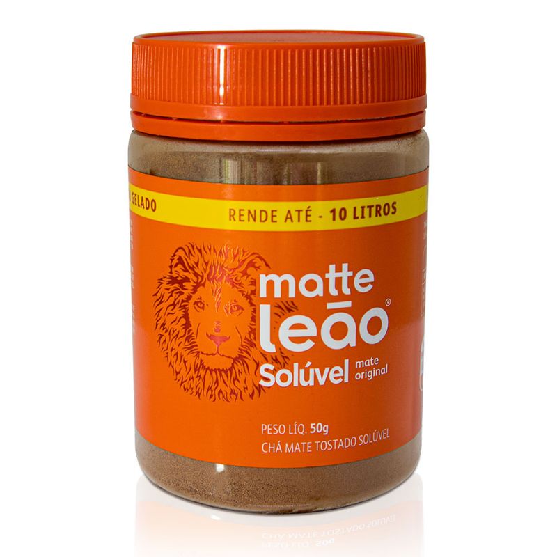 Matte Leao Soluvel Pote 50 Gramas (7891098041807)