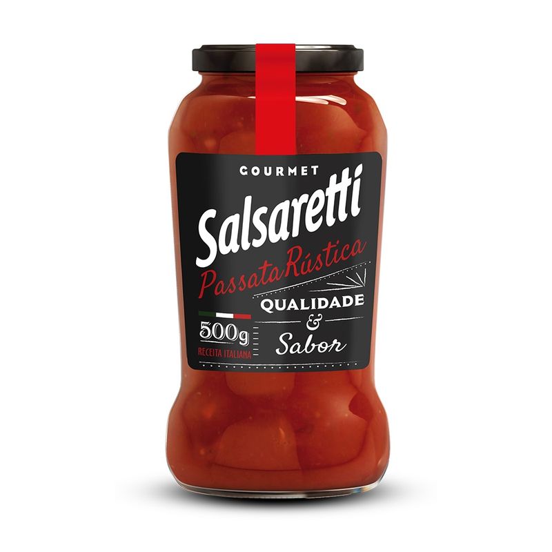Molho Tomate Salsaretti Pizza 340g Sachê (7898930141732)