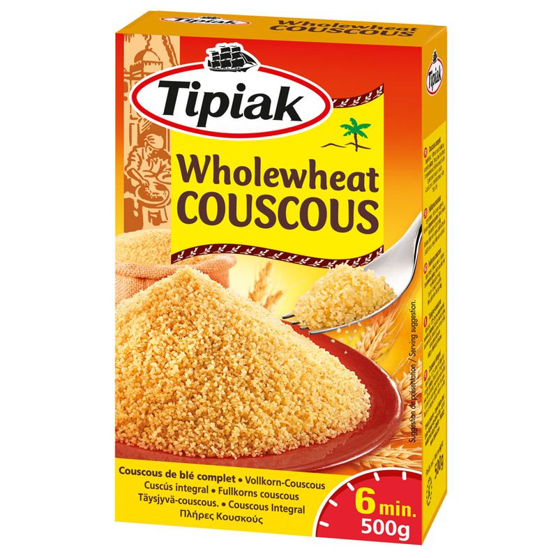 Couscous wholewheat Tipiak 500g (3600905003372)