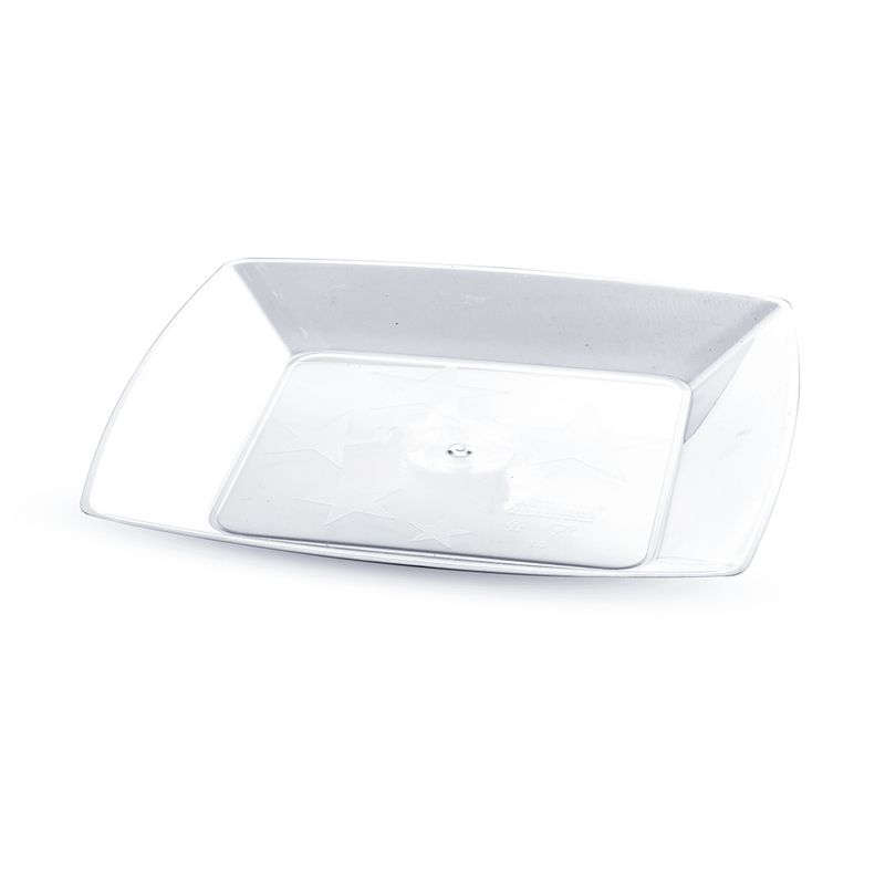 Prato Descartável Square Plastilânia Pequeno com 10 (7898234374034)