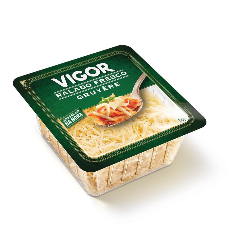 Queijo Gruyere Vigor 150g Ralado Fresco (7891999004062)