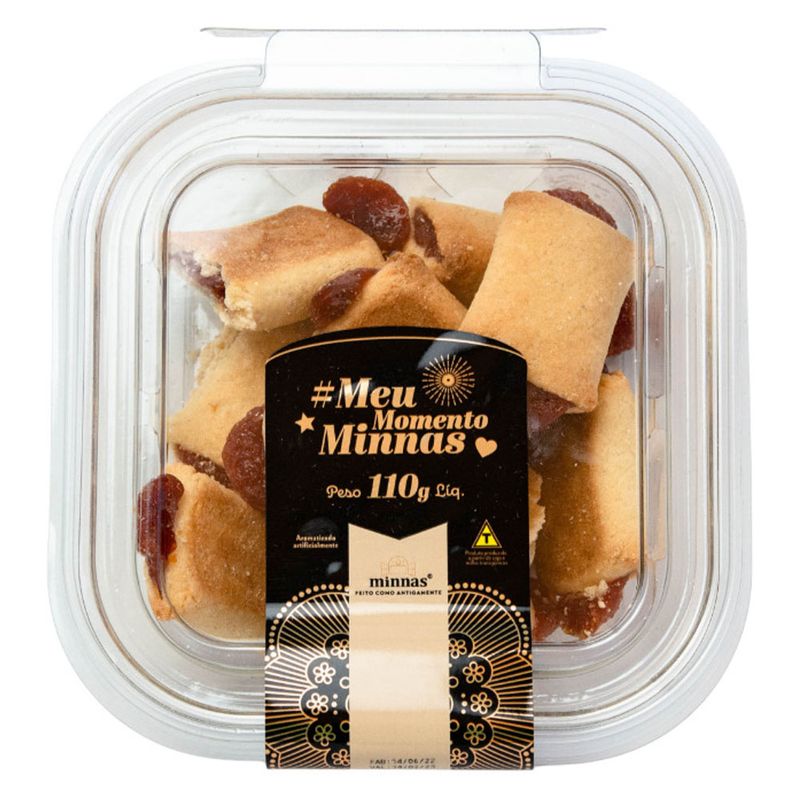 Biscoito Tubinho 110g Minnas (7898713720659)