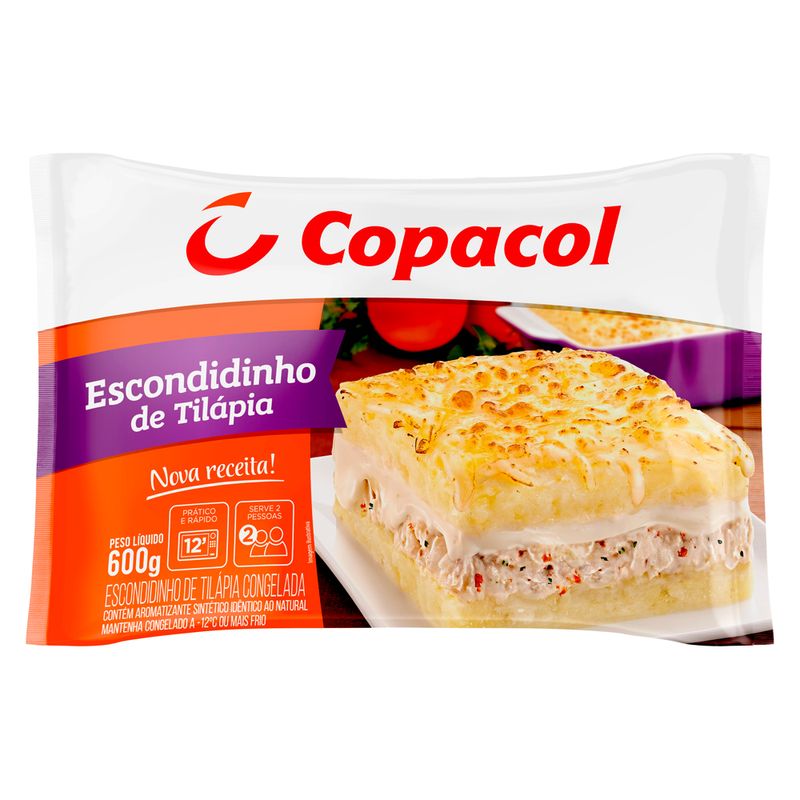 Prato Pronto Copacol Escondidinho Tilapia 600g (7891527064506)